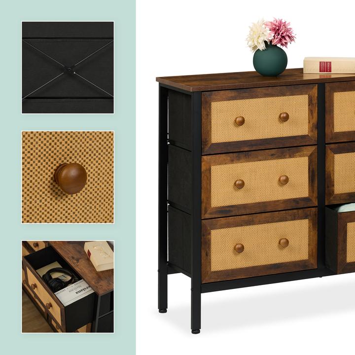 Immagine prodotto Relaxdays Kommode (100 x 32 x 83 cm)