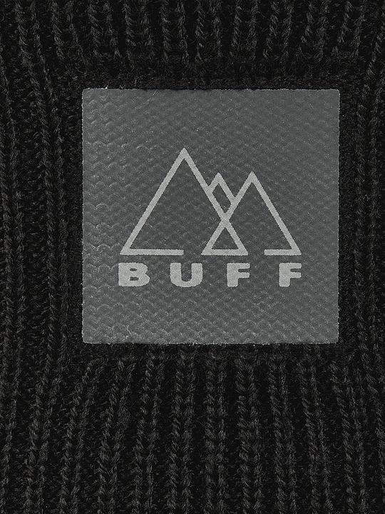 Actual product image Buff Crossknit Hat Solid Black (One size)