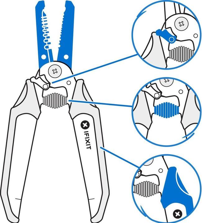 Produktbild iFixit Mandible Wire Strippers, Zubehörtyp Mobiltelefone (228 mm)