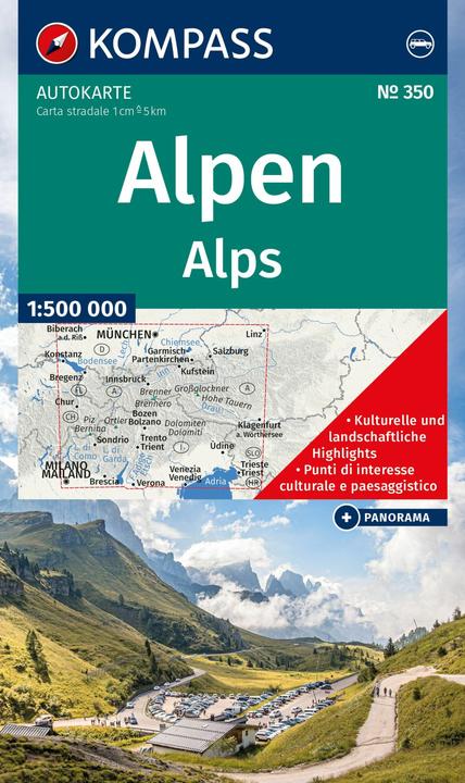 Actual product image Alpen, Alps, Alpi, Alpes
