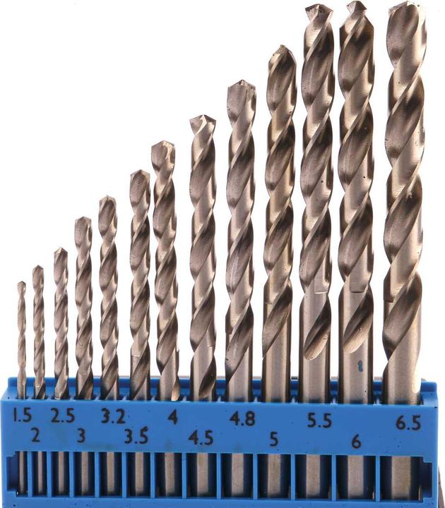Produktbild C.K Magma HSS Metall-Spiralbohrer-Set 13 (1.5, 2, 3, 3.2, 3.5, 4, 4.5, 4.8, 5, 5.5, 6, 6.5 mm)