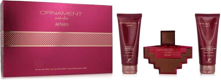 Produktbild Afnan Ornament Lila - Eau de Parfum 100 ml + Duschgel 100 ml + Körperlotion 100 ml (Eau de Parfum, 100 ml)