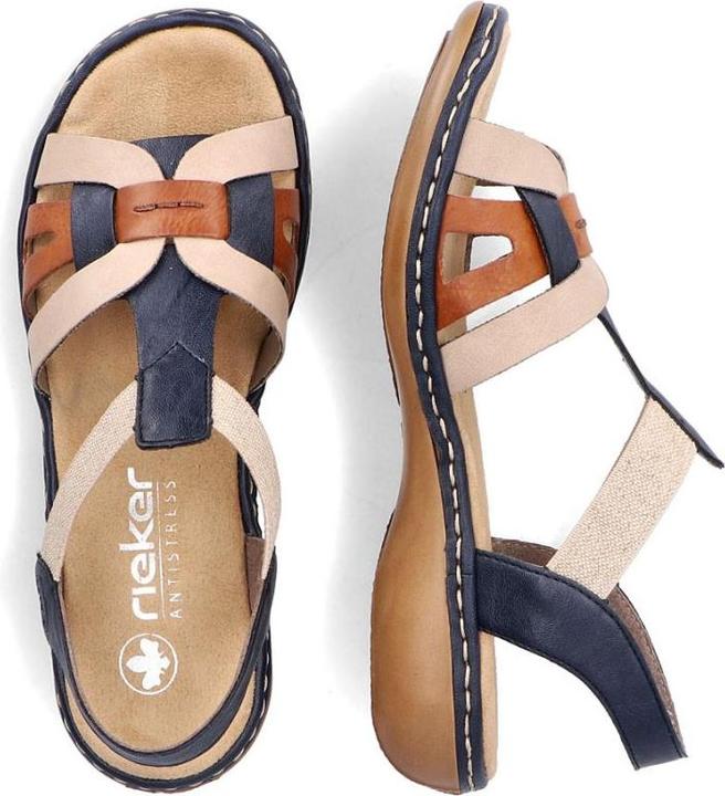 Actual product image Rieker Bequeme mehrfarbige Sandalen (38)