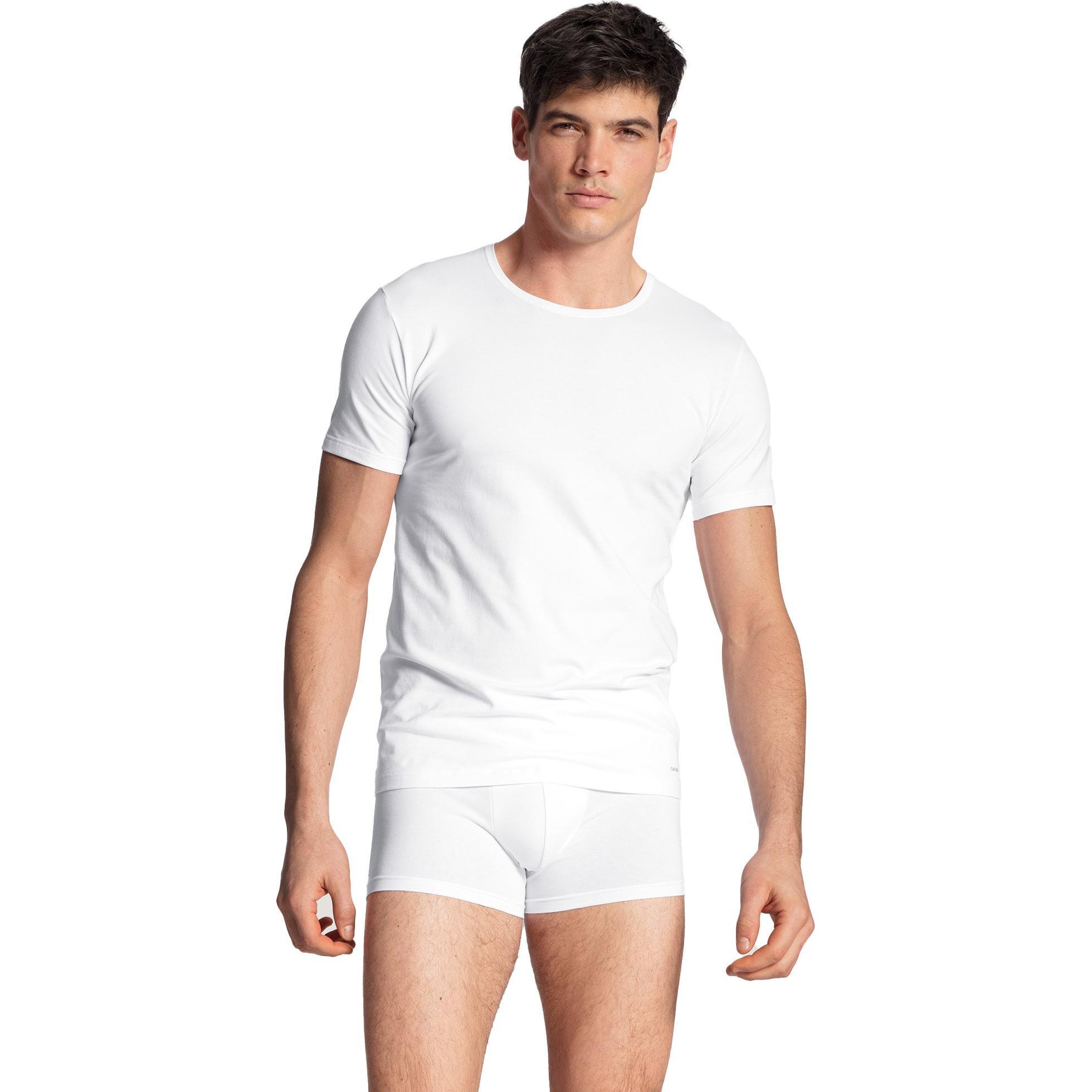 Thumbnail - Calida, Herren, Unterhosen, Boxershort Casual Figurbetont New Boxer Cotton Code, Schwarz, (XXL, 2er Pack)
