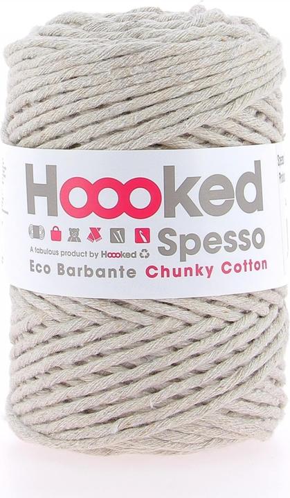 Hoooked Wool Spesso Chunky Macramé Rope 500 g Dark Grey (127 m)