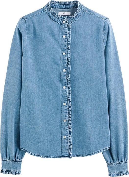 Immagine prodotto La Redoute Collections Camicetta in denim a maniche lunghe (40)