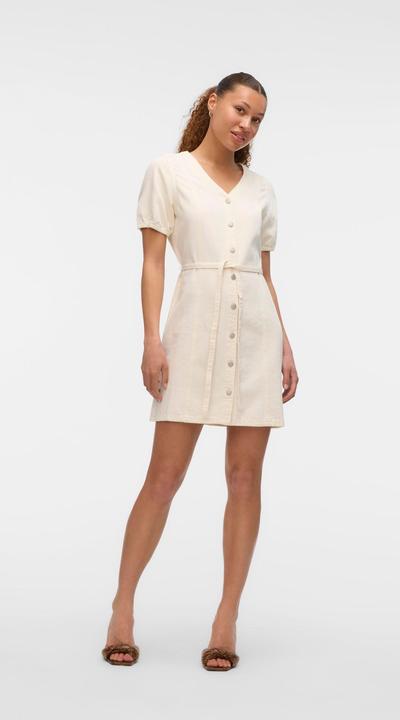 Actual product image Vero Moda VMJANET Kurzes Kleid Jeanskleid (L)