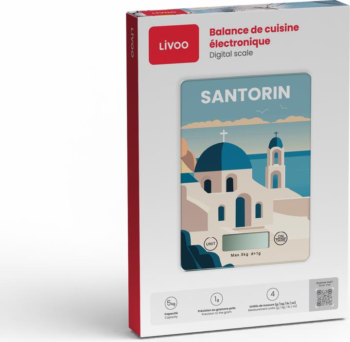 Image du produit Livoo Balance de cuisine électronique