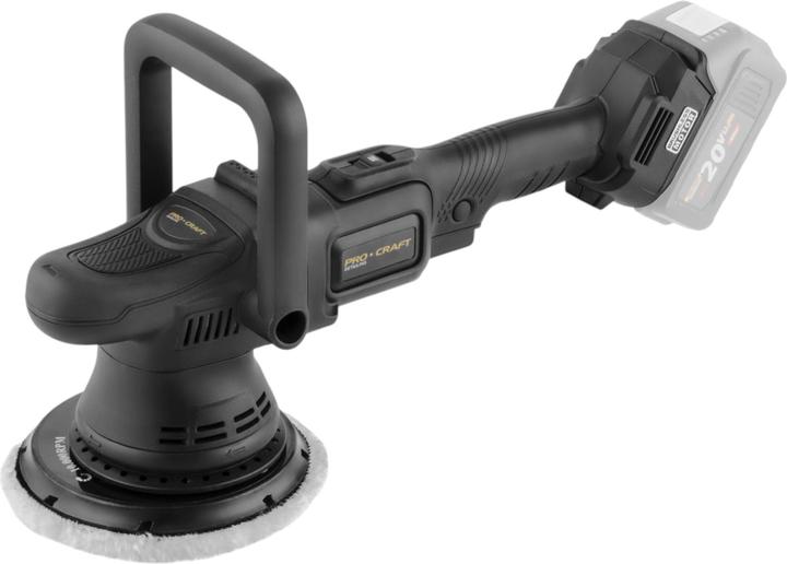 Produktbild Procraft PM22bb Akku Poliermaschine 20 Volt 150 mm + 2x Akku 2,0 Ah + Ladegerät (Exzenterpolierer)