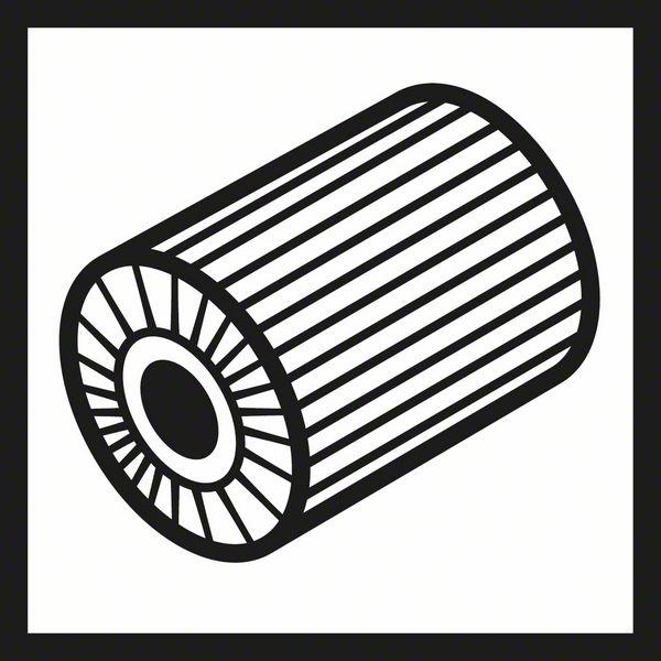 Actual product image Bosch Professional Zubehör Lamellar grinding roller fleece (Medium)