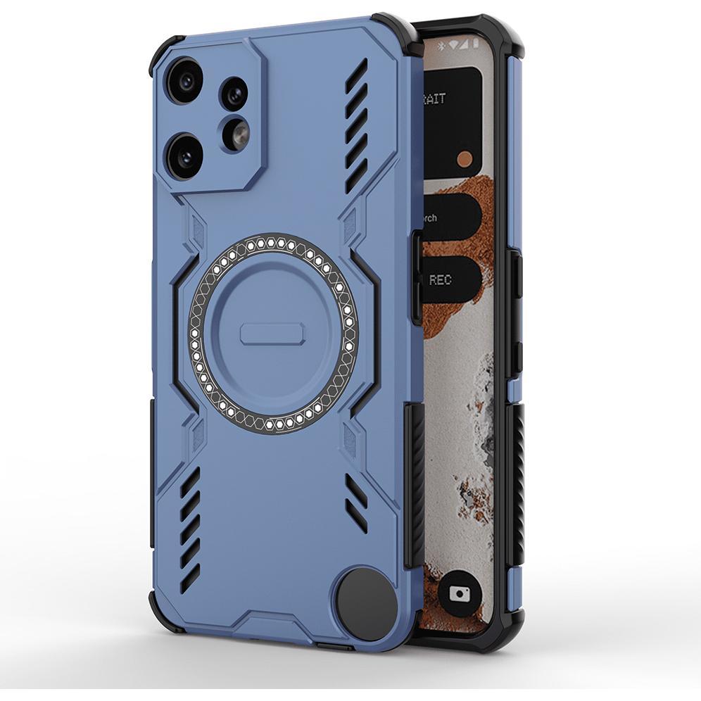 Techsuit - ArmorMag Case - Nothing CMF Phone 2 Pro - Blue (Niente CMF Phone 2 Pro), Cover smartphone, Blu