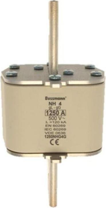 Eaton 1250NHG4G NH-Sicherung mit mechanischer Sicherungsanzeige Sicherungsgrösse = 4 1250A 500V 1St. (1250 A)