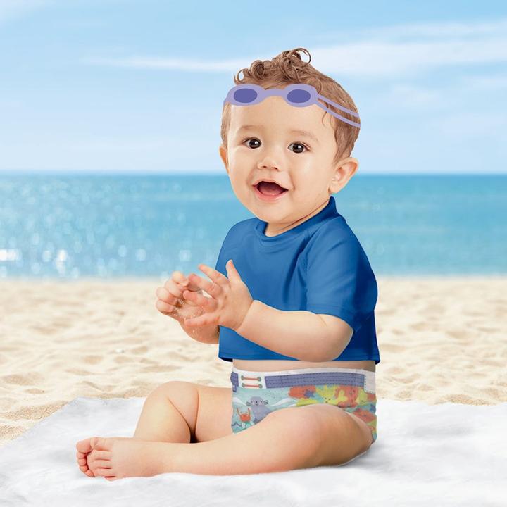 Actual product image Pampers Splashers (Size 3, Size 4, Pack, 12 Piece)