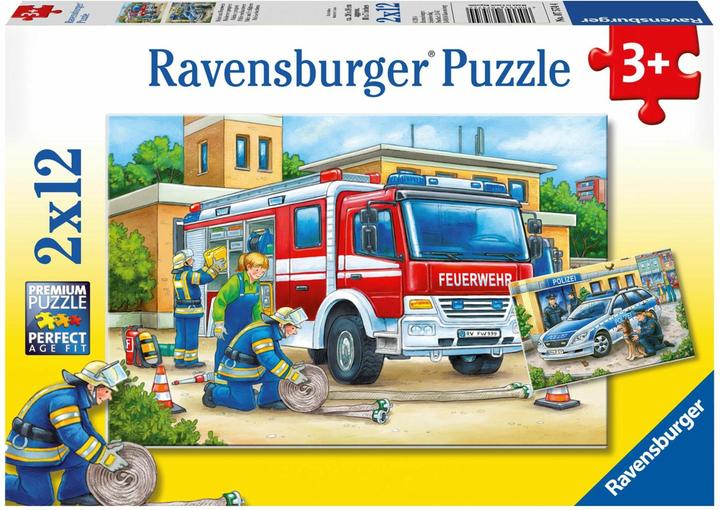 Ravensburger Police et pompiers (12 pièces)