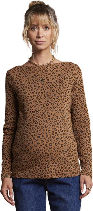 Actual product image Envie de Fraise Bio-Kollektion: Umstandsshirt mit Leoprint (44, 46)