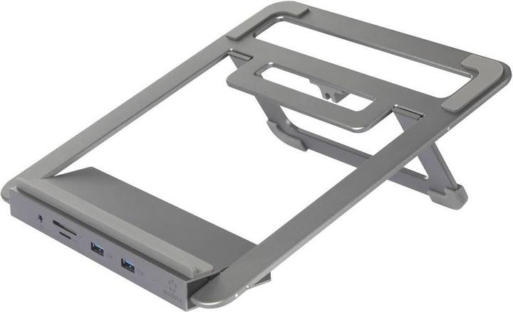 Renkforce USB-C 12-in-1 Laptop-Dockingständer (USB-C, 4 Ports)
