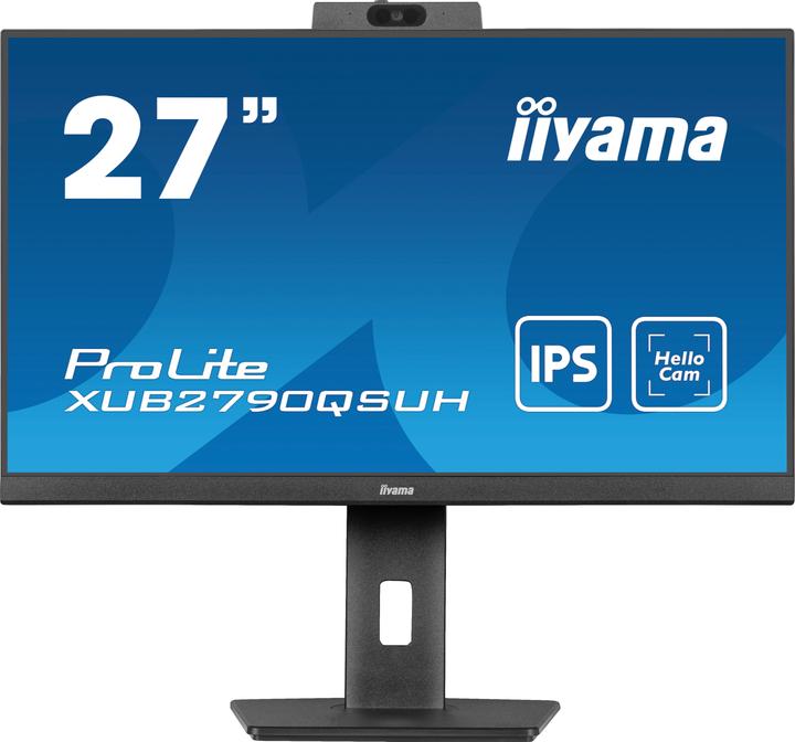 Produktbild iiyama TFT XUB2790QSUH 68.5cm IPS 27"/2560x1440/HDMI/DP/USB-C/KVM/höv (2560 x 1440 Pixel, 27")