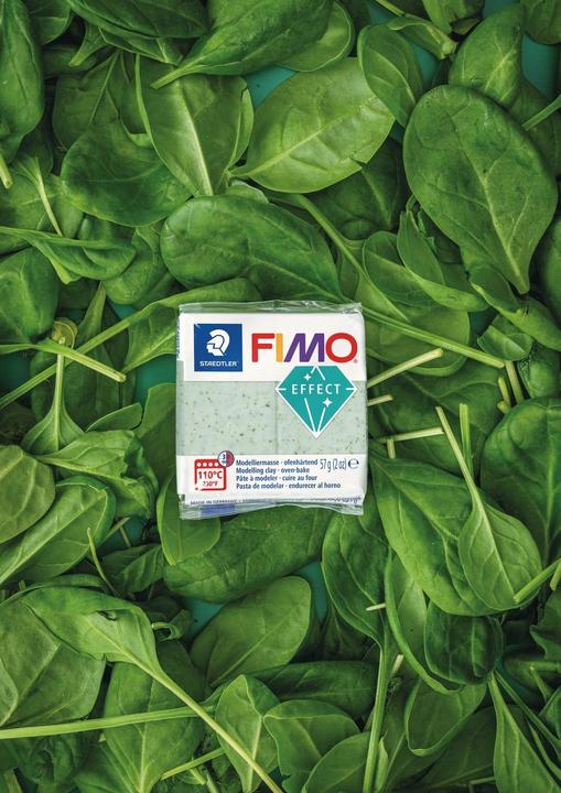 Image du produit Fimo Effect pâte à modeler molle vert botanique 57gr.