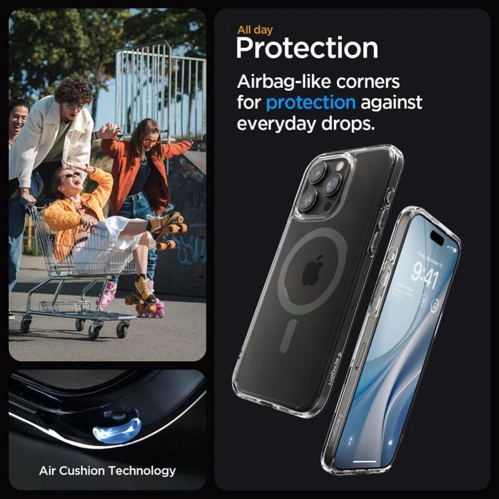 Produktbild Spigen Ultra Hybrid MAG iPhone 15 Pro Max 6,7" Magsafe grafitowy/graphite ACS06577 (Apple iPhone 15 Pro Max)