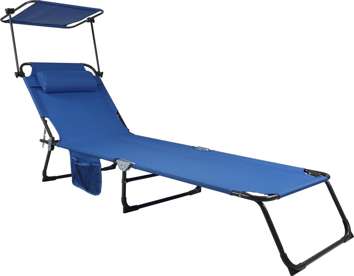 Image du produit VCM Bain de soleil Chaise longue Toit de jardin (186 cm)