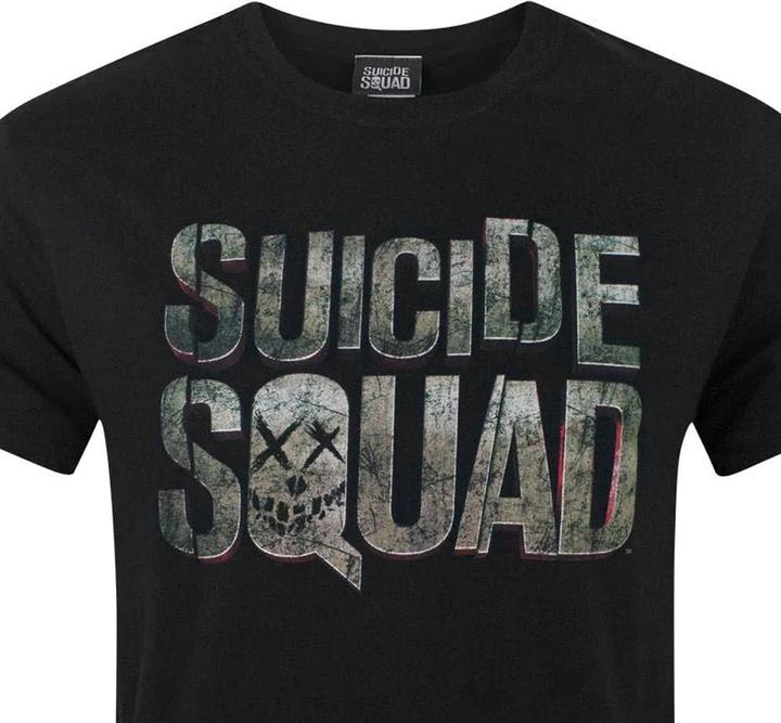 Immagine prodotto Suicide Squad Maglietta con logo per uomo (S)