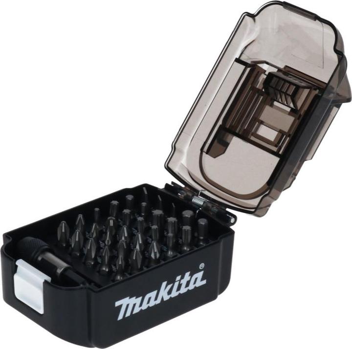 Actual product image Makita Bit set (PH0, PH, PH1, PH2, PH3, PZ0, PZ1, PZ2, PZ3, T10, T15, T20, T25, T27, T30, T40, H3, H4, H5, H6, SL 1.2 x 6.5, SL 0.8 x 5.5, SL 0.6 x 4.5)