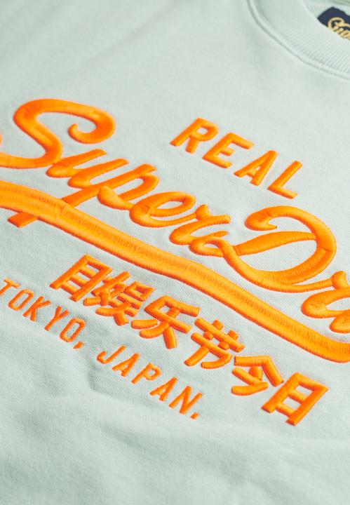 Actual product image Superdry Vl Neon Loose Crew (10XL)