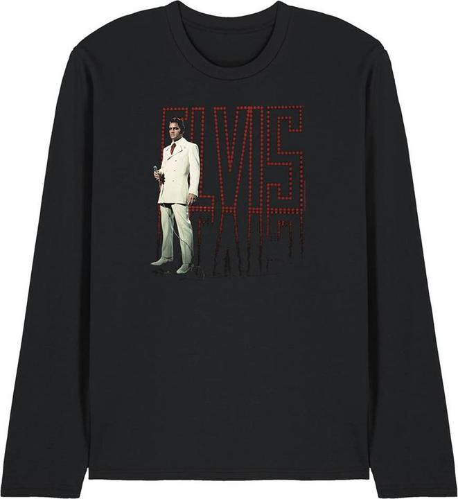 Produktbild Elvis White Suit TShirt Langärmlig (S)