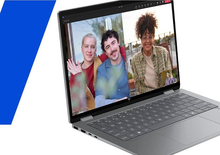Produktbild HP OmniBook X FlipNGAI 14-fk0438nz, Prozessortyp: AMD (14", AMD Athlon II P340, 16 GB, 512 GB, CH)