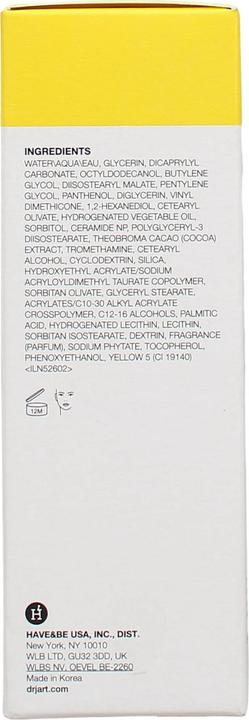 Produktbild Dr. Jart+ Dr Jart Ceramidin Skin Barrier Moisturising Cream With Ceramides - 50 Ml (50 ml, Tagescreme)