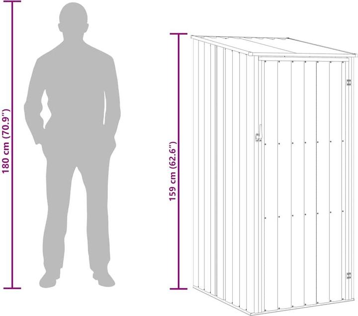 Produktbild vidaXL Gerätehaus