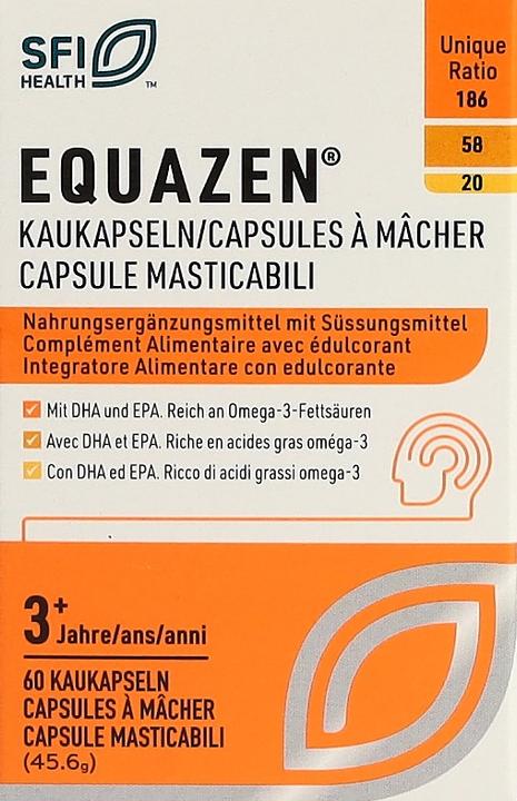 Produktbild Equazen IQ Equazen Kaukapseln/Capsules à mâcher/Capsule masticabili Ds 60 Stk (60 Stück, Kapseln, 75 g)