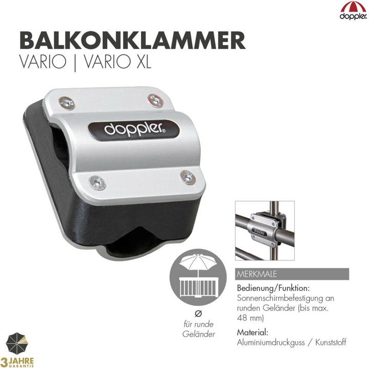 Image du produit Doppler Pince pour balcon