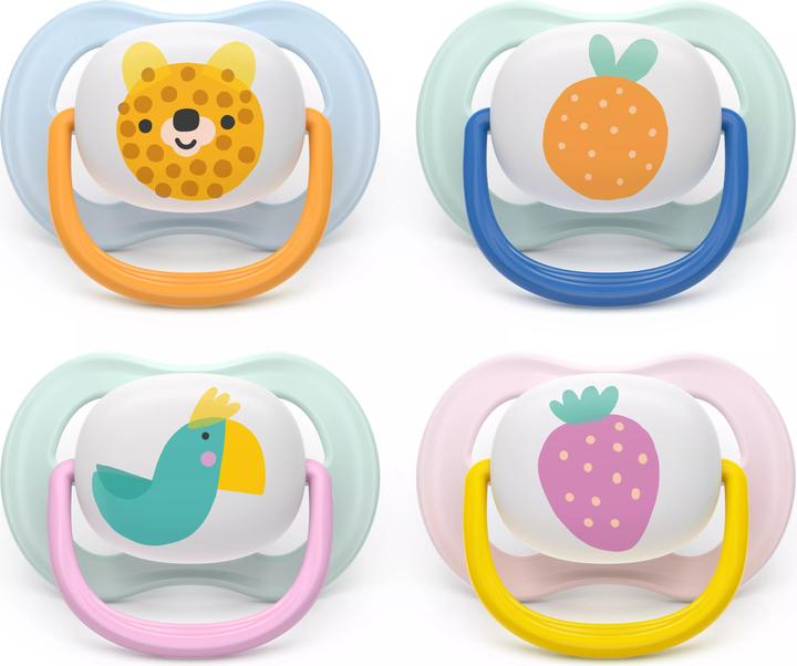 Actual product image Philips Avent Pacifier SCF080/25 ultra air (2x)
