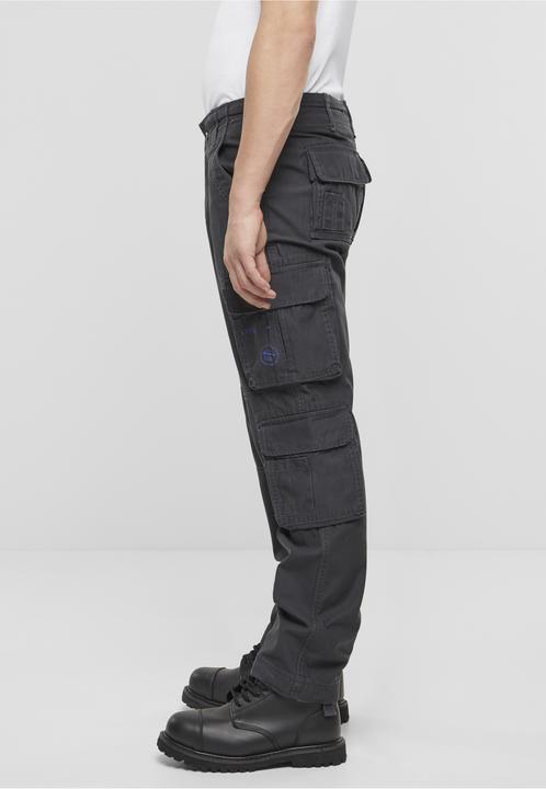 Actual product image Brandit Pure slim fit outdoor trousers size S colour anthracite (S)