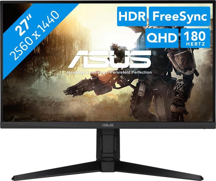 Actual product image ASUS TUF Gaming VG27AQ3A (2560 x 1440 pixels, 27")