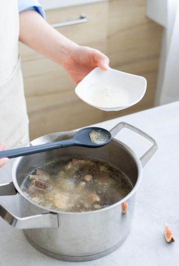 Produktbild Kochblume Kochlöffel anthrazit