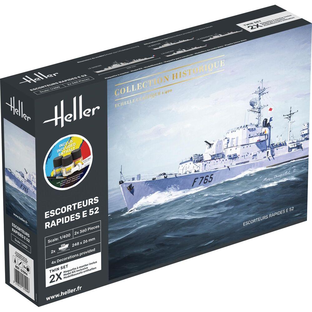 Heller STARTER KIT Escorteurs Rapides E 52