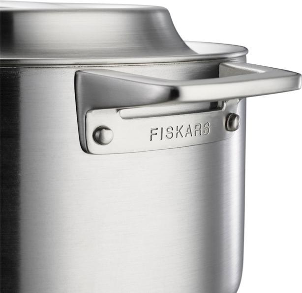 Actual product image Fiskars North steel puodas 3L (Pot, Steel, 28.50 x 10.70 cm)
