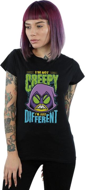 Immagine prodotto Teen Titans Go Creepy Raven Maglietta Donna (S)