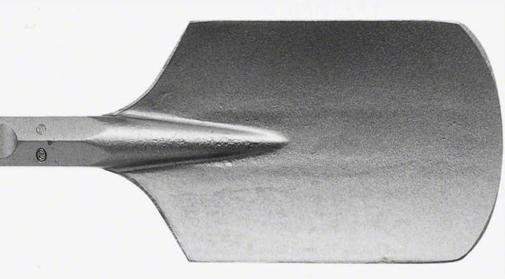 Immagine prodotto Bosch Professional Zubehör Scalpello a vanga PRO HEX 28-4C, arrotondato, 135 x 400 mm (135 mm)