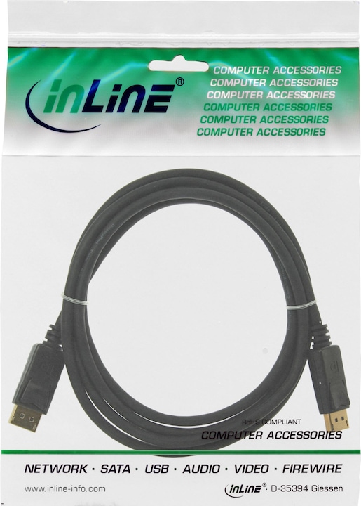 Produktbild InLine DisplayPort — DisplayPort (2 m, DisplayPort)