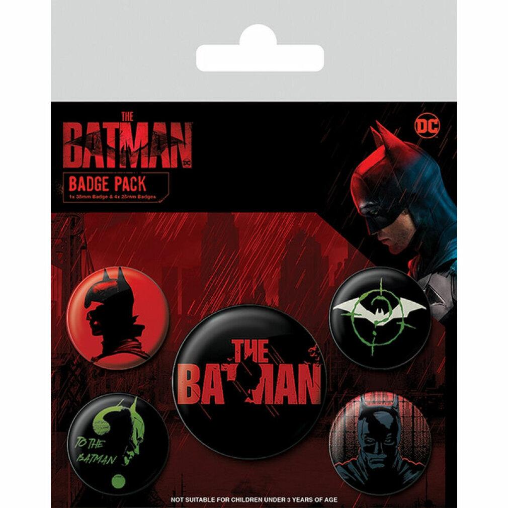 Thumbnail - Pyramid Batman pack 5 badges The Batman