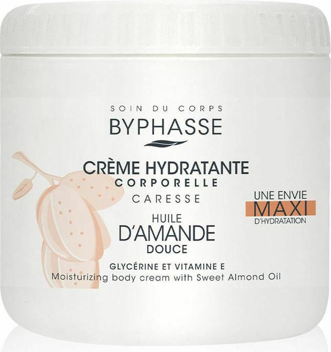 Byphasse Crema Hidratante Corporal Almendra Dulce 500ml (Crème pour le corps, 500 ml)