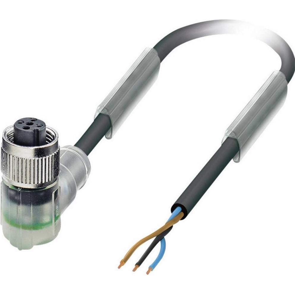 Phoenix Contact Sensor-/Aktor-Kabel, Elektronikkabel + Stecker, Schwarz