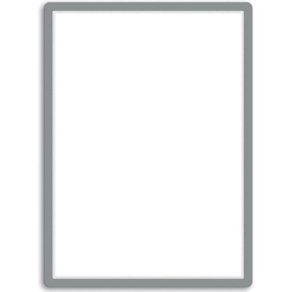 Tarifold, Zubehör Präsentieren, Info-Rahmen Magneto 50x70cm Rücken selbstklebend Magnetverschluss silber