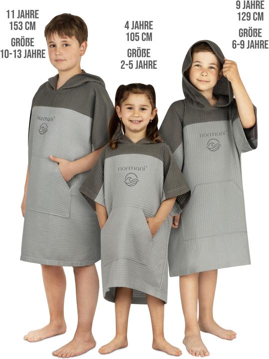 Actual product image Normani Children's bathing poncho Baku - 9237
