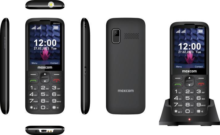 Produktbild Maxcom Comfort MM445 4G black (2.80", 0.30 Mpx, 4G)