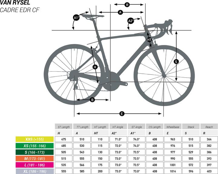 Produktbild Van rysel Edr Cf Ultegra (180 cm)