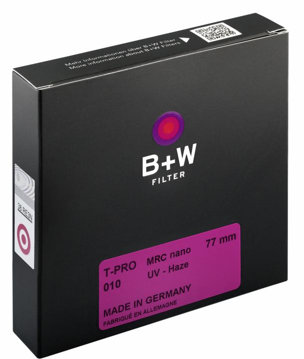 Immagine prodotto B+W T-Pro 010 UV-haze MRC nano 77mm (77 mm, Filtro di protezione, Filtro UV)